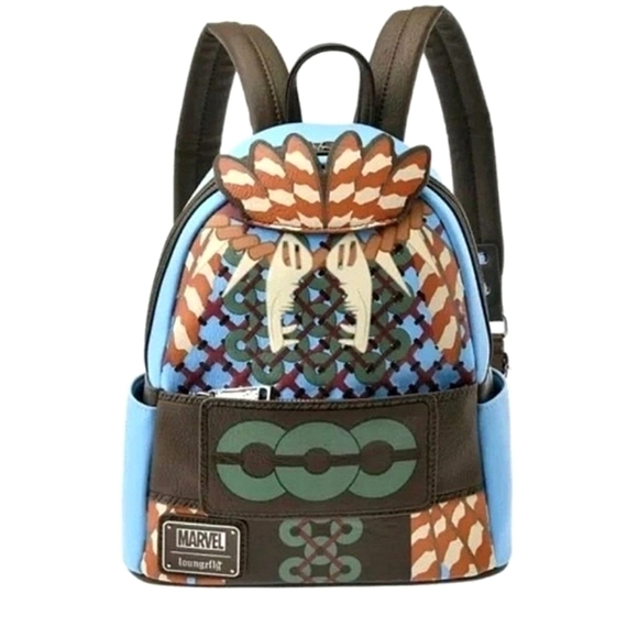 NWT Loungefly Black Panther Mini Backpack Marvel Wakanda - Picture 4 of 9